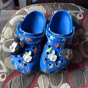 Disney Blue Sandals with Ventilation and Heel Strap